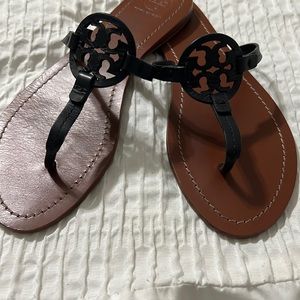 Tory Burch Mini Miller Leather Sandal - 9